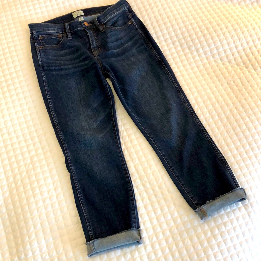 J Crew denim jeans Vintage Straight  Size 28P